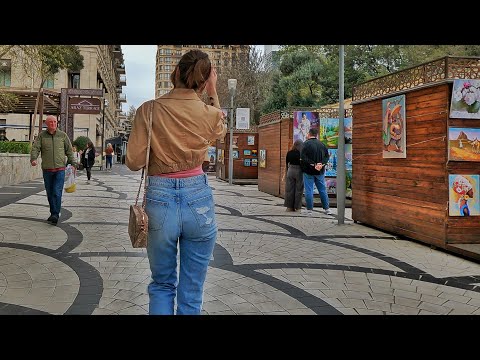 Видео: Bakıda piyada gəzinti turu (Aprel 2023) İçərişəhər - Walking tour | Baku Azerbaijan 4k Баку прогулка