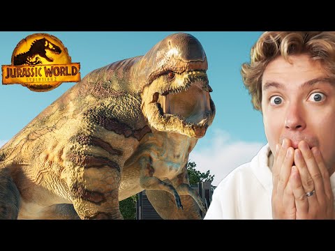 Видео: D-Rex против всех хищников в Jurassic World Evolution 2