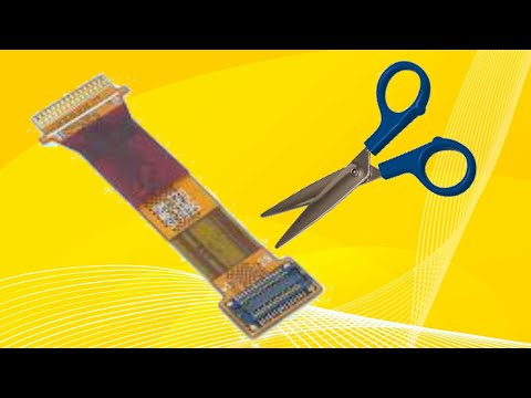 Видео: Восстановление поврежденного гибкого шлейфа. flex recovery.