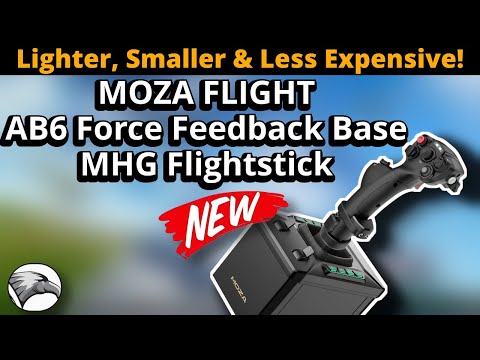 Видео: Новый комплект базы AB6 Force Feedback и джойстика MHG | MOZA | Компактнее, легче и дешевле!