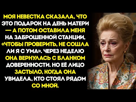 Видео: Невестка Оставила Меня На Заброшенной Железнодорожной Станции, Чтобы Проверить, Действительно Ли Я..