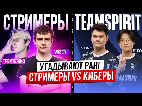 Видео: СТРИМЕРЫ VS КИБЕРЫ УГАДАЙ РАНГ В MOBILE LEGENDS #5 (feat. SAWO, HIKO, TrexteriNO, Wizer)