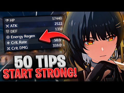 Видео: 50 советов, которые ОБЯЗАТЕЛЬНО должен знать каждый игрок Wuthering Waves