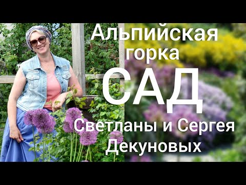Видео: Прогулка по САДУ. АЛЬПИЙСКАЯ ГОРКА .Весенние ЦВЕТНИКИ. Подбор растений , уход .