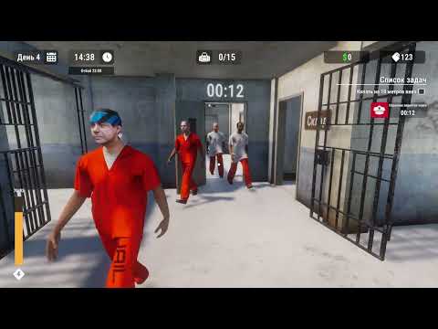 Видео: О НЕТ   МЕНЯ ПОЙМАЛ ОХРАННИК Prison Escape Simulator