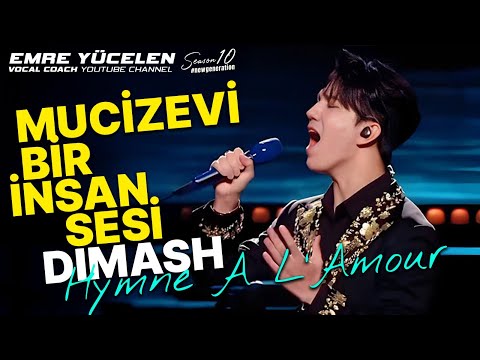 Видео: ЧУДЕСНЫЙ ЧЕЛОВЕЧЕСКИЙ ГОЛОС! Димаш Кудайбергенов ~ Анализ голоса «Hymne A L'Amour»