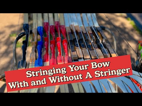 Видео: Совет по стрельбе из лука: как натянуть тетиву (с тетивой и без нее)