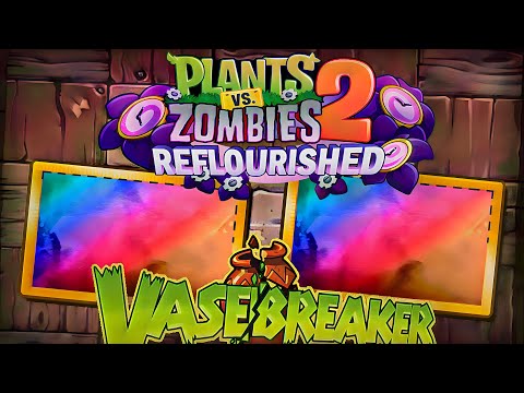 Видео: Возможно ли Пройти PvZ 2 Reflourished Вазобой с ДВУМЯ СЛОТАМИ?!🏺🍀 — Plants vs. Zombies 2