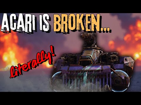 Видео: Acari полностью сломан в Crossout! - Crossout