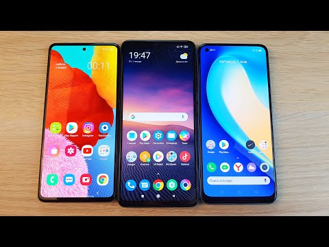 Видео: БОЛЬШАЯ БИТВА! SAMSUNG GALAXY A51 VS POCO X3 NFC VS REALME 7 PRO - ВЫБИРАЕМ ЛУЧШИЙ СМАРТФОН!