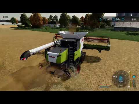 Видео: FS 22 - Карта из нового DLC Horsch AgroVation. Большая уборка Пшеницы !!! # 8