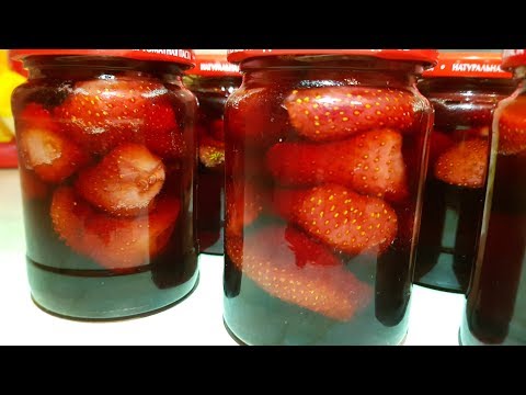 Видео: Клубничное варенье без варки ягод, цыганка готовит. Strawberry jam.