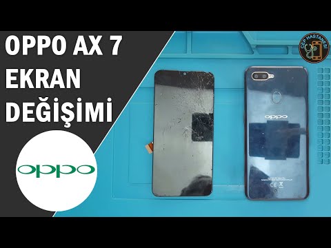 Видео: Изменение экрана Oppo AX7