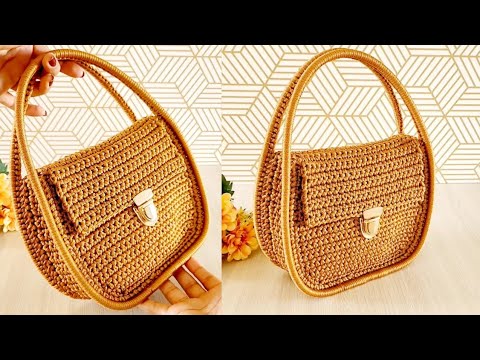 Видео: САМАЯ КРАСИВАЯ СУМКА КРЮЧКОМ, КОТОРУЮ Я КОГДА-ЛИБО ВИДЕЛА, СУПЕР ДОСТУПНАЯ