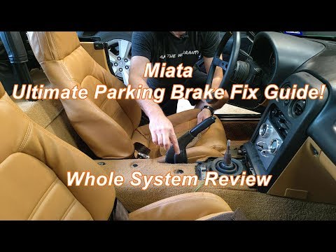 Видео: Полное руководство по регулировке электронного тормоза/стояночного тормоза Miata!