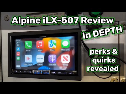 Видео: Обзор Alpine iLX-507 — подробный видеообзор от @carstereochick