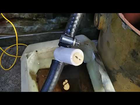 Видео: Надёжный розжиг горелки на отработке. Упрощаем систему первичного воздуха.