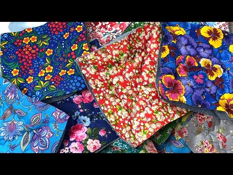 Видео: Начала шить из лоскутков и не успокоилась, пока не сшила большое одеяло DIY