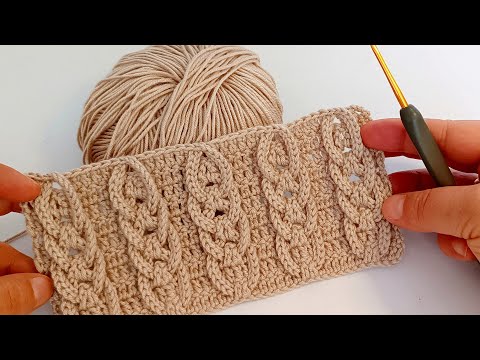 Видео: Я нашла самую красивую схему вязания сумок и пледов крючком.