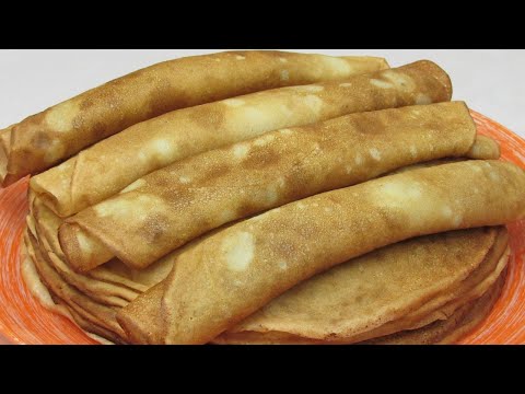 Видео: Необычные БЛИНЫ из бананов! Тонкие Вкусные и получаются у ВСЕХ!