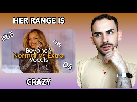 Видео: Бейонсе: ОБЫЧНЫЙ и ЭКСТРА живые вокалы | Реакция