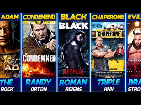 Видео: Коллекция всех фильмов рестлеров WWE (1991 - 2025)