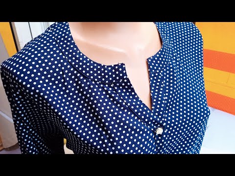 Видео: 48-50-52-размерлар учун рубашкали куйлак лозим бичиб тикамиз. 👍✂️🌹❤✔️