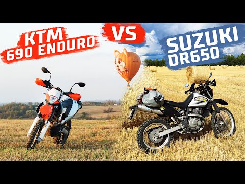 Видео: КТМ 690 vs SUZUKI DR650 | Какой эндуро подойдет тебе?