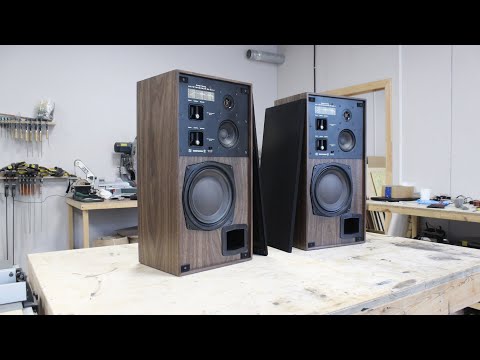 Видео: RADIOTEHNIKA 35АС-1 РЕСТАВРАЦИЯ. Restoration of RADIOTEHNIKA 35АС-1