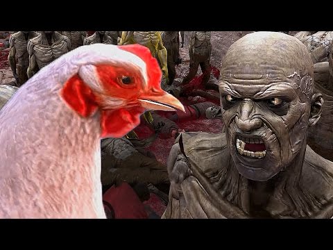 Видео: ОСАДА ЗАМКА И КУРИЦА ПРОТИВ ЗОМБИ ► Ultimate Epic Battle Simulator #4