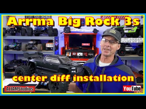 Видео: Установка центрального дифференциала Arrma Big Rock