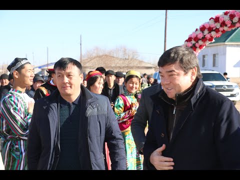 Видео: Қанлыкөл районында 20 хожалыққа мөлшерленген турақ жай өз ийелерине салтанатлы түрде тапсырылды.