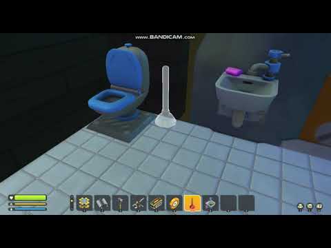 Видео: Здела ремонт в ваной в игре Scrap Mechanic
