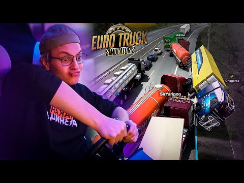 Видео: Вованыч СКИНУЛ ФУРУ С МОСТА | Euro Truck Simulator 2 | Нарезка стрима ФУГА TV