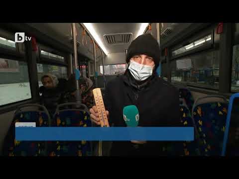 Видео: Тази сутрин: Студ в новите електробуси в София