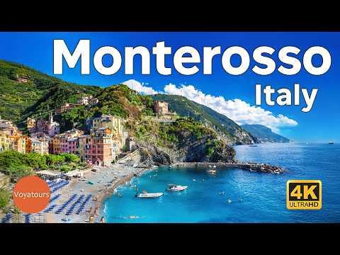 Видео: Monterosso - Кристально Чистое Море И Захватывающие Дух Пейзажи Чинкве-Терре (4K 60fps @Voyatours)