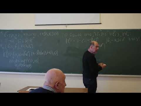 Видео: Е.Р. Аваков, Г.Г. Магарил-Ильяев | О непр. зав. реш. ДУ от пр. части и кр. условий Ч1|НИС кафедры ОМ