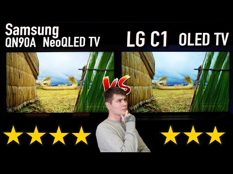 Видео: Сравнение LG OLED C1 & SAMSUNG QN90 ads!!! Вот она, правда! SDR & HDR! Какой телевизор выбрать?