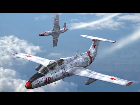 Видео: Тестируем истребитель Л-29 !