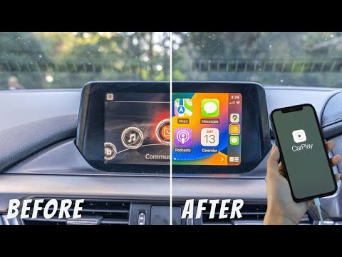 Видео: Установка Mazda Apple CarPlay и Android Auto