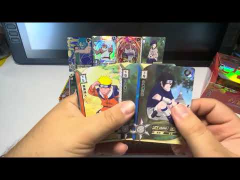 Видео: Naruto Kayou Cards коробка T2W5