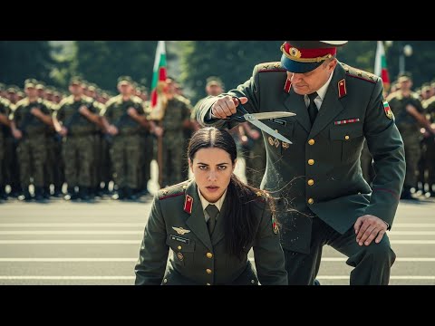 Видео: Жената офицер – остригана пред всички – задейства таен сигнал за отмъщение