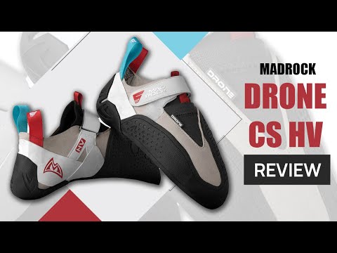 Видео: Скалолазные туфли, бросающие вызов гравитации: обзор Madrock Drone CS (Comp)