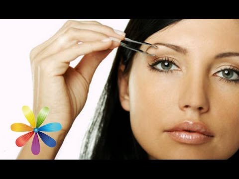 Видео: Корректируем форму бровей - Все буде добре - Выпуск 579 - 08.04.15