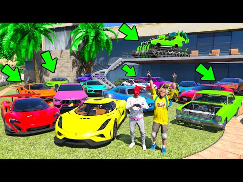 Видео: БИТВА ВОРОВ В GTA 5 ONLINE! УГНАЛ 20 НОВЫХ ЧИТ ТАЧЕК У МАЖОРА ЗА 180 СЕКУНД В ГТА 5!