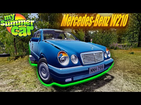 Видео: НАШЕЛ РАЗБИТЫЙ МЕРСЕДЕС W210 I My Summer Car