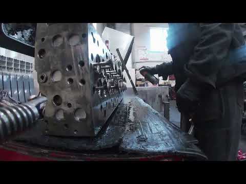 Видео: вольво №4  ремонт ГБЦ