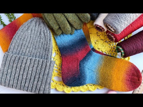 Видео: Покупка пряжи и готовые работы.