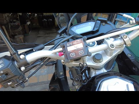 Видео: Установка электронного тахометра на мотоцикл Loncin lx 300 gy ( VOGE 300 Rally)