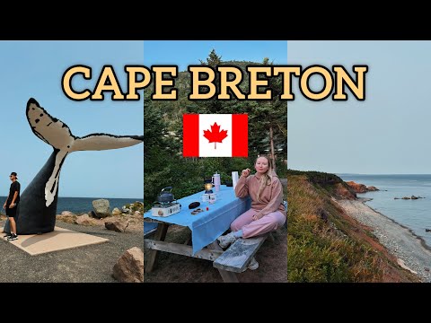 Видео: Кемпинг на острове Cape Breton⛺️Cabot Trail📍Поехали смотреть на китов🐋